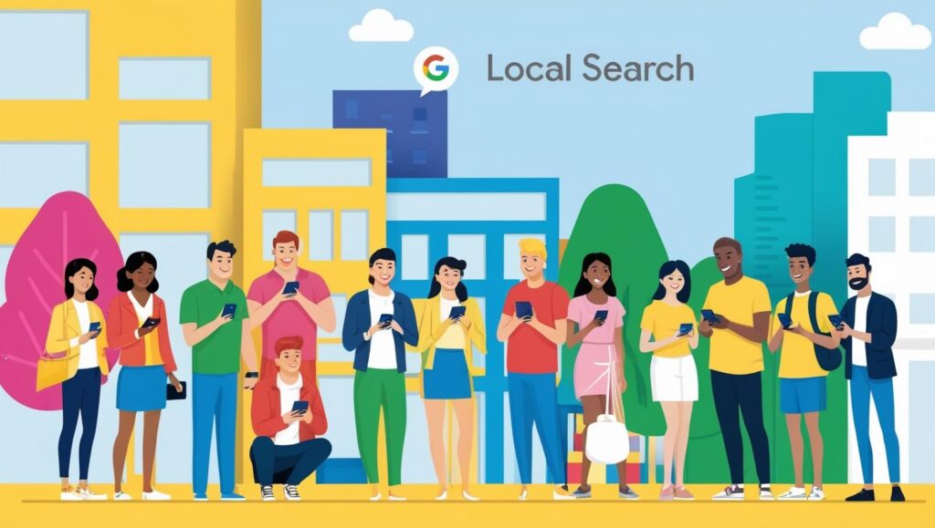 Google's local search