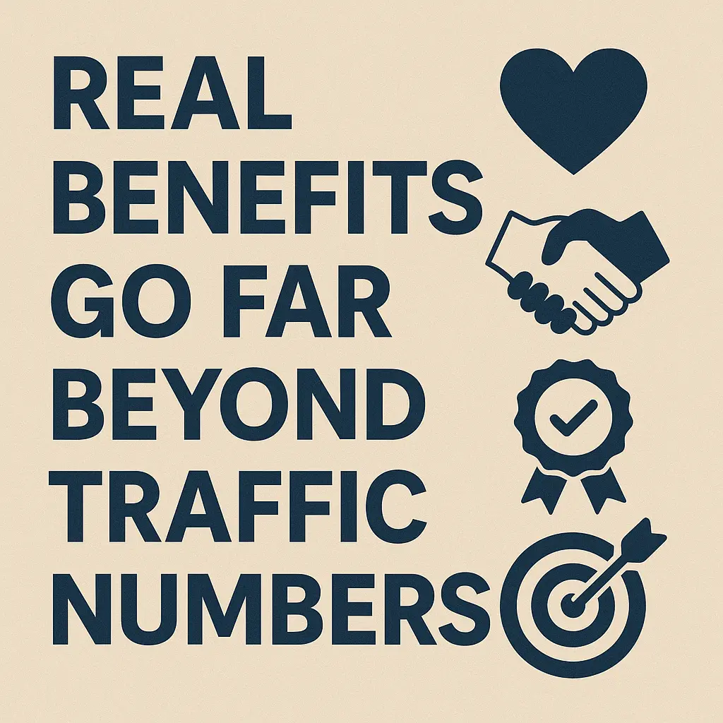 Real Benefits Go Far Beyond Traffic Numbers